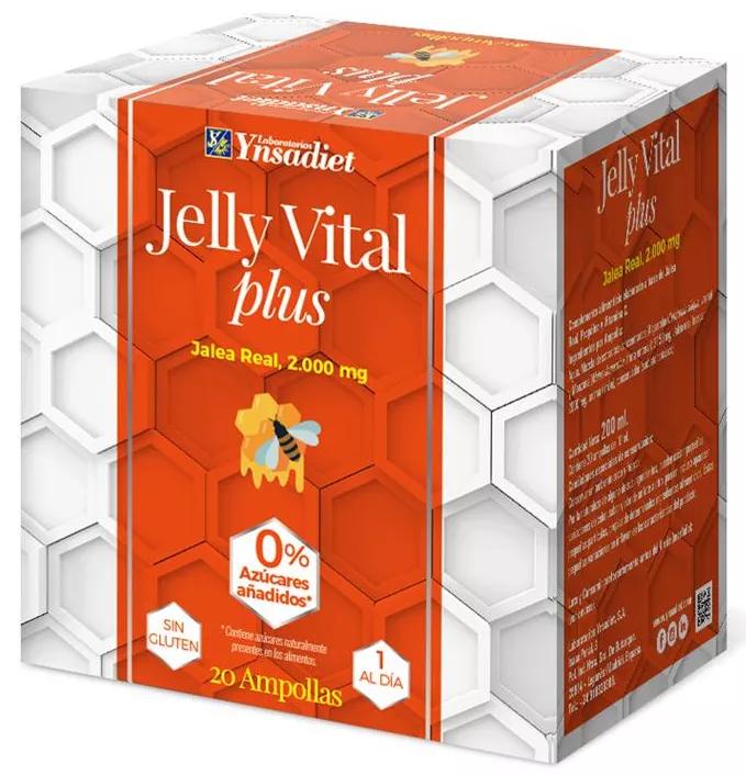 Ynsadiet Jelly Vital Plus Gelée Royale 2 gr 20 Ampoules