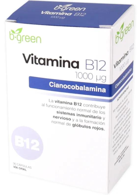 b-groen Vitamine B12 30 capsules