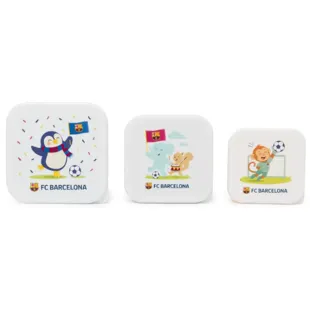 Miniland Barça Children&#39;s Lunch Box Set 3 pcs