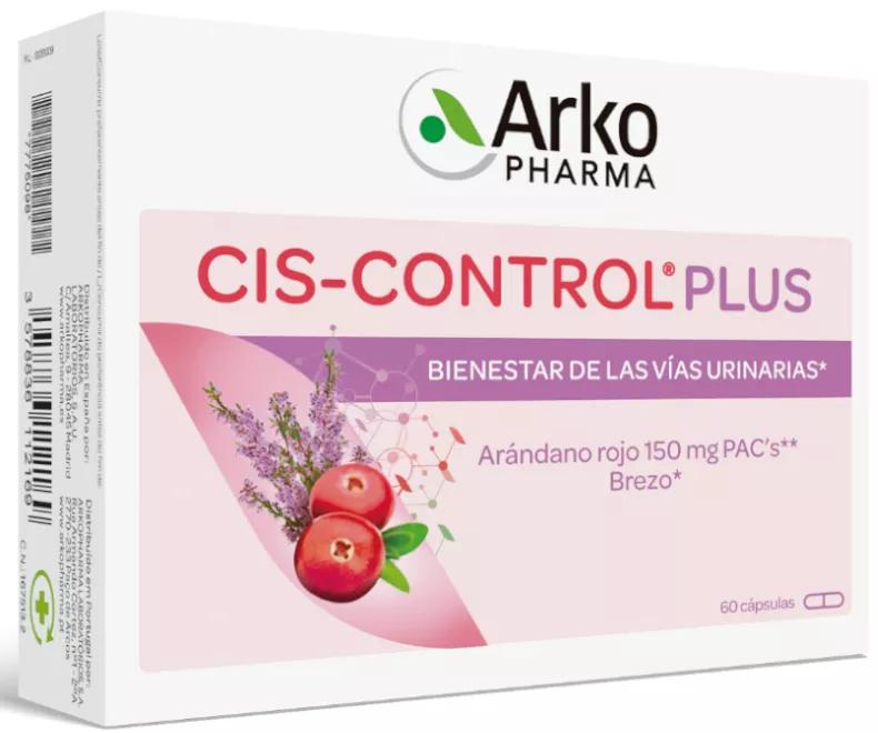 Arkopharma CisControl Cis-Control Cranberola Plus 60 Cápsulas 