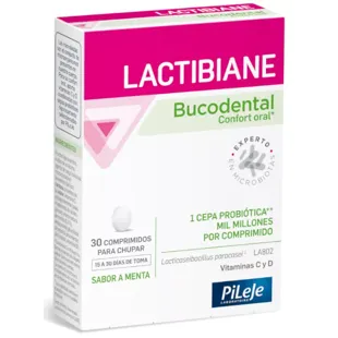 Lactibiane Bucodental Mint 30 comprimidos sugam