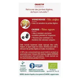 Biosens Jambes Légères Bio 60 gélules végétales