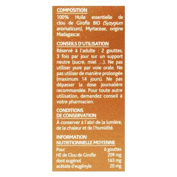 Arko Essentiel Aceite Esencial Bio Clavo Nº13 5ml