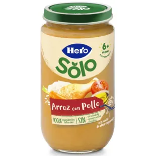 Hero Solo Chicken Rice Jar +6m 235 gr