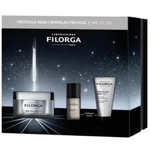 Filorga Time-Filler 5XP Crema Día 50 ml + Sérum 5 ml + Crema Noche 14 ml