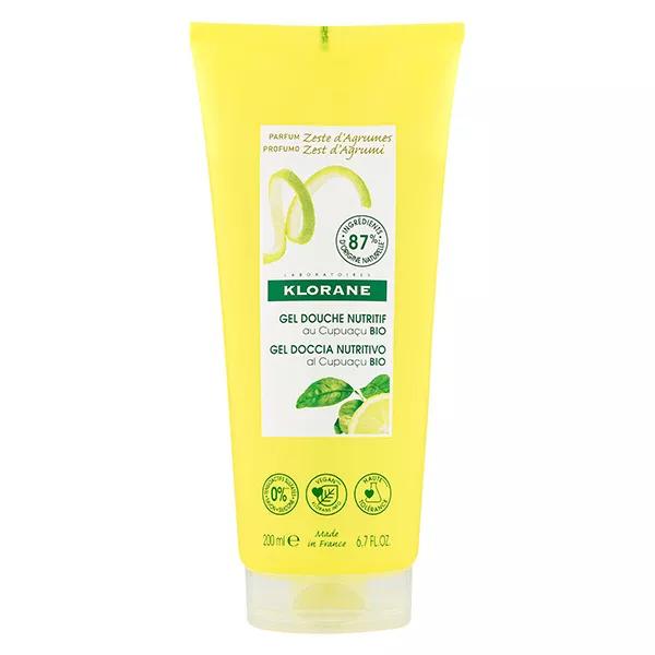 Klorane Burro di Cupuaçu Gel Doccia Scorza d'Agrumi 200ml