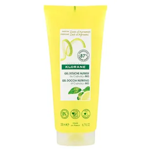 Klorane Burro di Cupuaçu Gel Doccia Scorza d'Agrumi 200ml