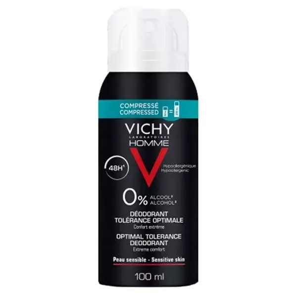 Vichy Homme Desodorante Tolérance Optimale 48H Spray 100ml