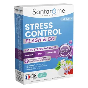 Santarome Stress Control Flash and Go Stress e ansia 15 compresse