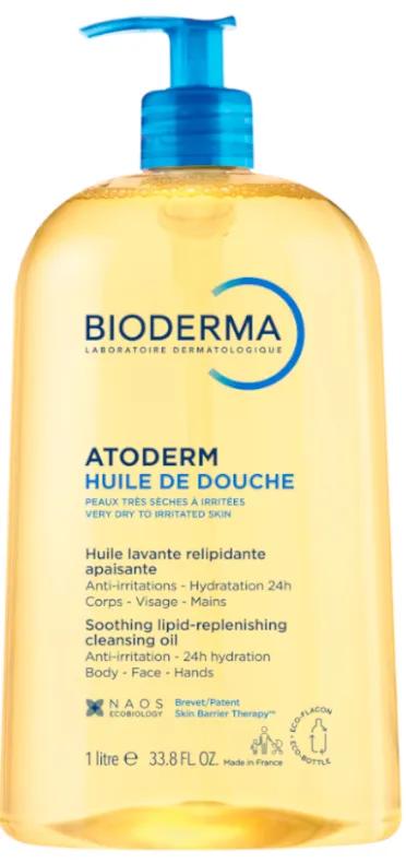 Huile de douche Bioderma Atoderm 1 litre