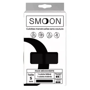 Smoon Discovery Pack 2 Slip Flusso Medio + Flusso Forte Nero TL