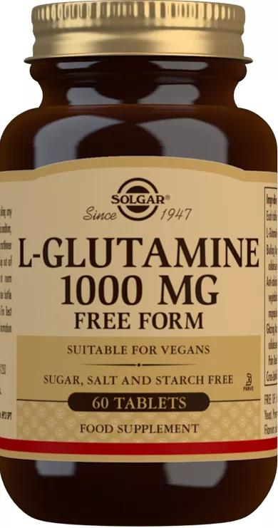 Solgar L-glutamine 00 mg 60 comprimés