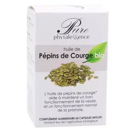 Phytalessence Pépins de Courge Bio 60 capsules