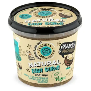Skin Super Good Natural Granola and Macadamia Body Scrub 360 ml