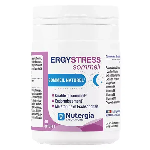 Nutergia Ergystress Sommeil 40 capsules