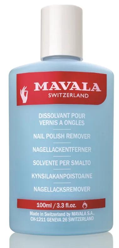 Dissolvant doux pour vernis à ongles Mavala à l&#39;acétone 100 ml