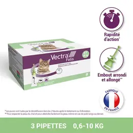 Vectra® Felis solution spot-on pour chats 12 pipettes