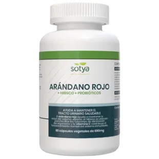 Sotya Concentrated Cranberry + Hibiscus + Probiotics 690mg 90 Capsules