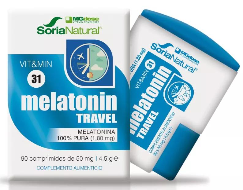 Soria Natural vit&min 31 Melatonin Travel 90 Comprimidos