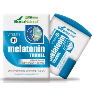 Soria Natural Melatonina Travel 90 Comprimidos