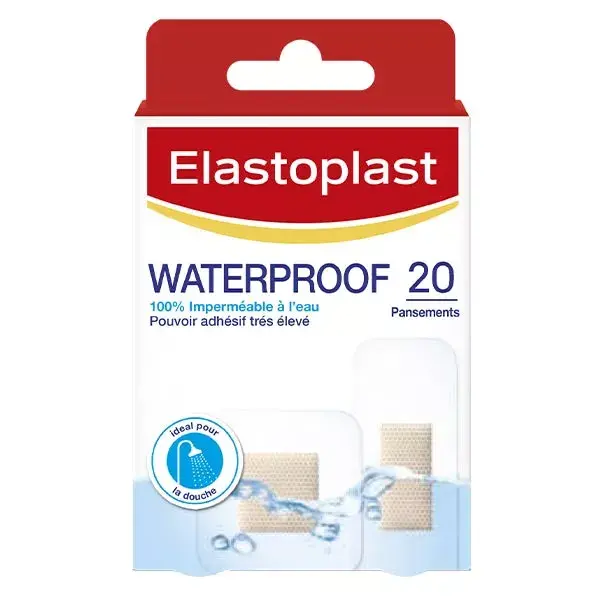 Elastoplast vestirse Aqua proteccin resistente al agua caja de 20