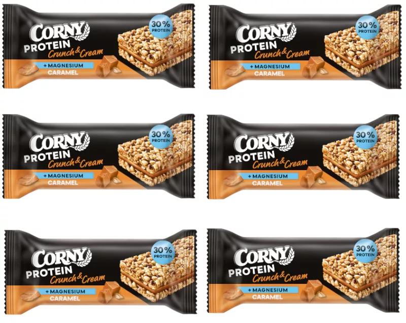 Corny Protein Barrita de Cereales de Caramelo 6x35 gr