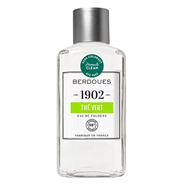 Berdoues 1902 Eau de Cologne Thé Vert 98% Naturel 245ml