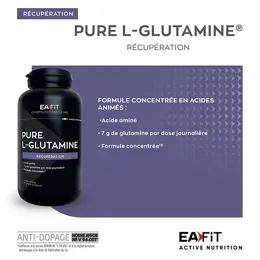 Eafit Pure L-Glutamine Goût Orange 243g