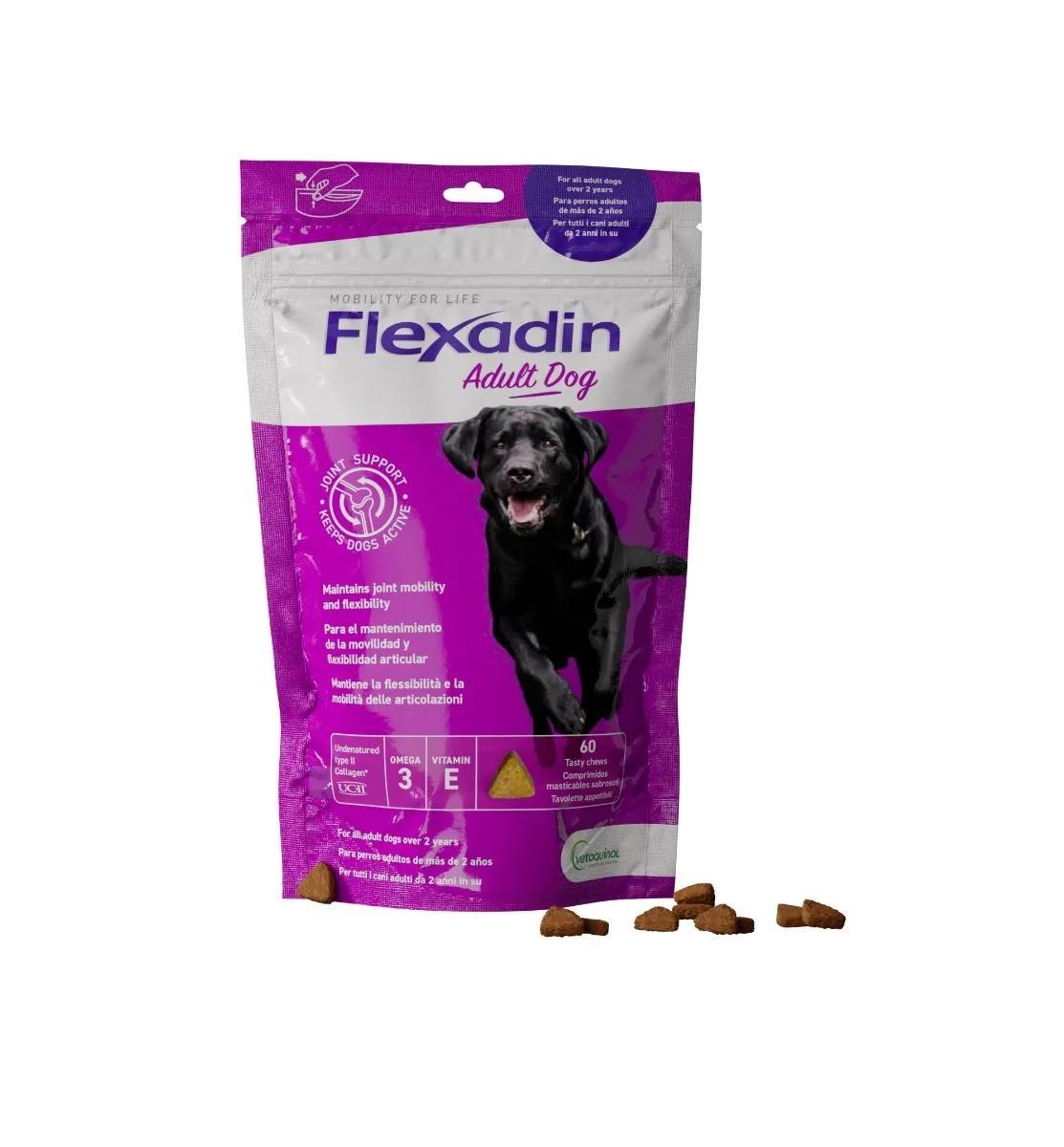 Flexadin Adult Dog Mangime Complementare Per Cani 60 Tavolette