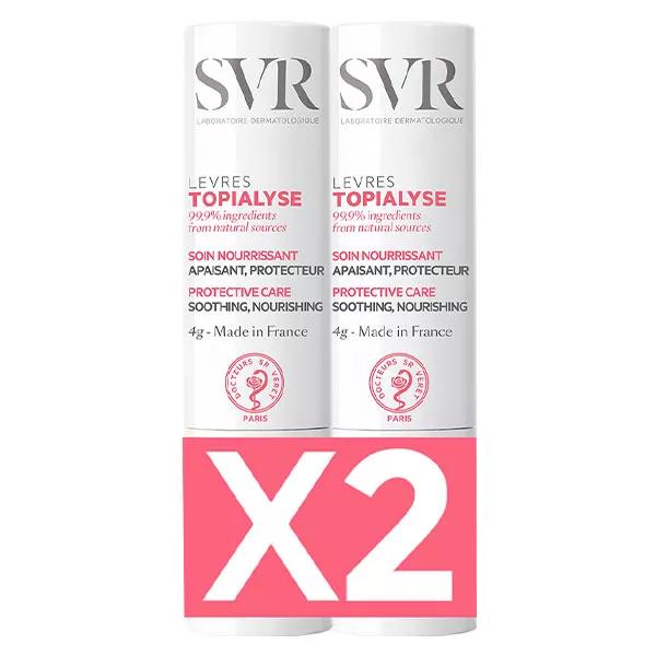 SVR Topialyse Duo Stick Labbra Vegetale 4g