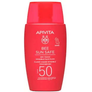 Apivita Bee Sun Safe Invisible Facial Fluid Dry Touch SPF50 50 ml