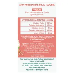 Biosens Chevelure Divine Bio 40 gélules végétales
