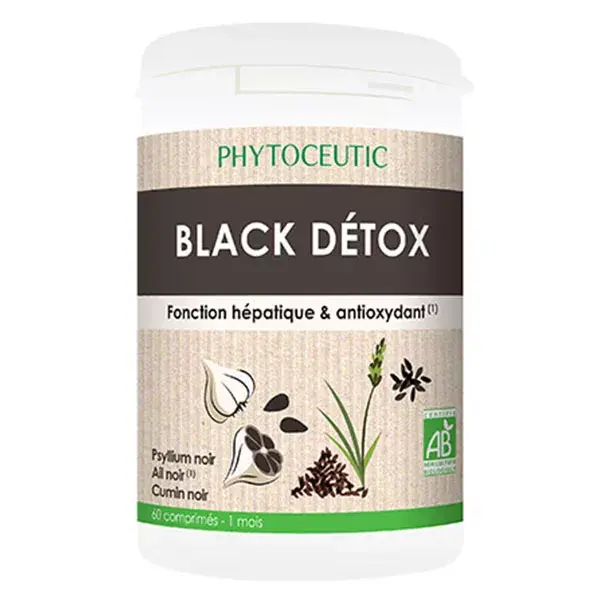 Phytoceutic Black Detox 60 comprimés
