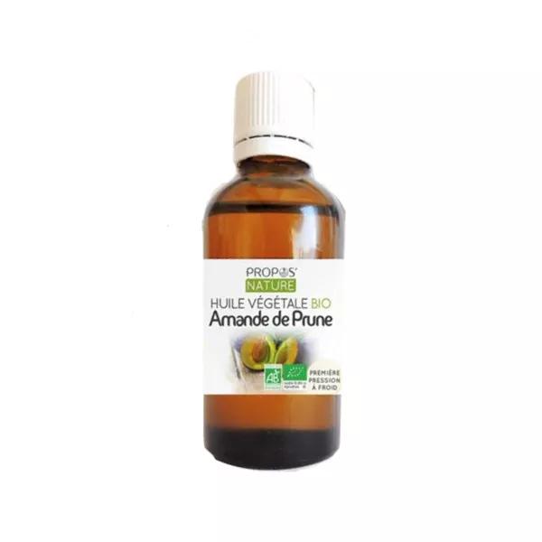 Propos'Nature Aceite Vegetal de Alemendra de Ciruela Frasco de Cristal Bio 50ml