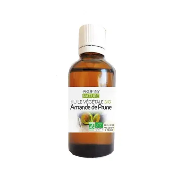 Propos' Nature Aroma-Phytotherapy Organic Plum Almond Oil 50ml