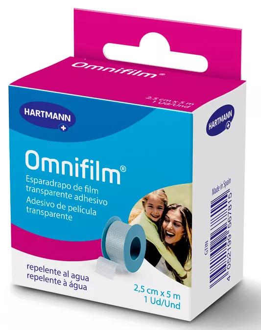 Hartmann Omnifilm Pansement Transparent 2.5cm x 5m