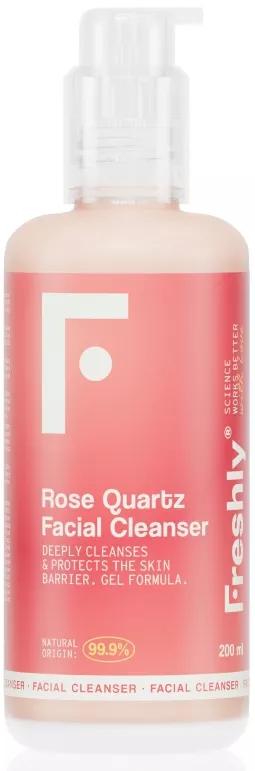 Freshly Cosmetics Nettoyant pour le visage au quartz rose 200 ml
