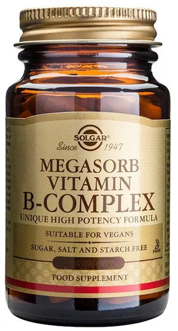 Solgar Megasorb B-complex 100 Comprimidos