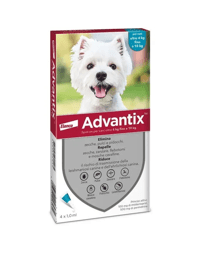 Advantix Spot-On Cani da 4 a 10 Kg 4 Pipette Monodose