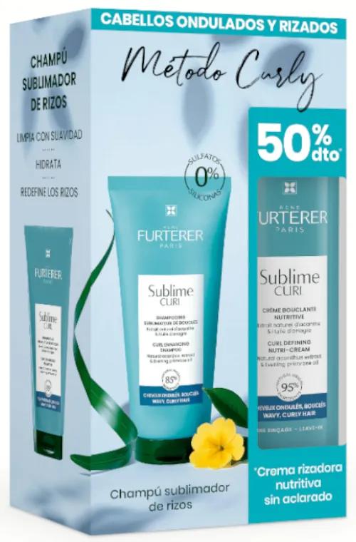 Rene Furterer Sublime Curl Shampoo 200 ml + Krulcrème 100 ml