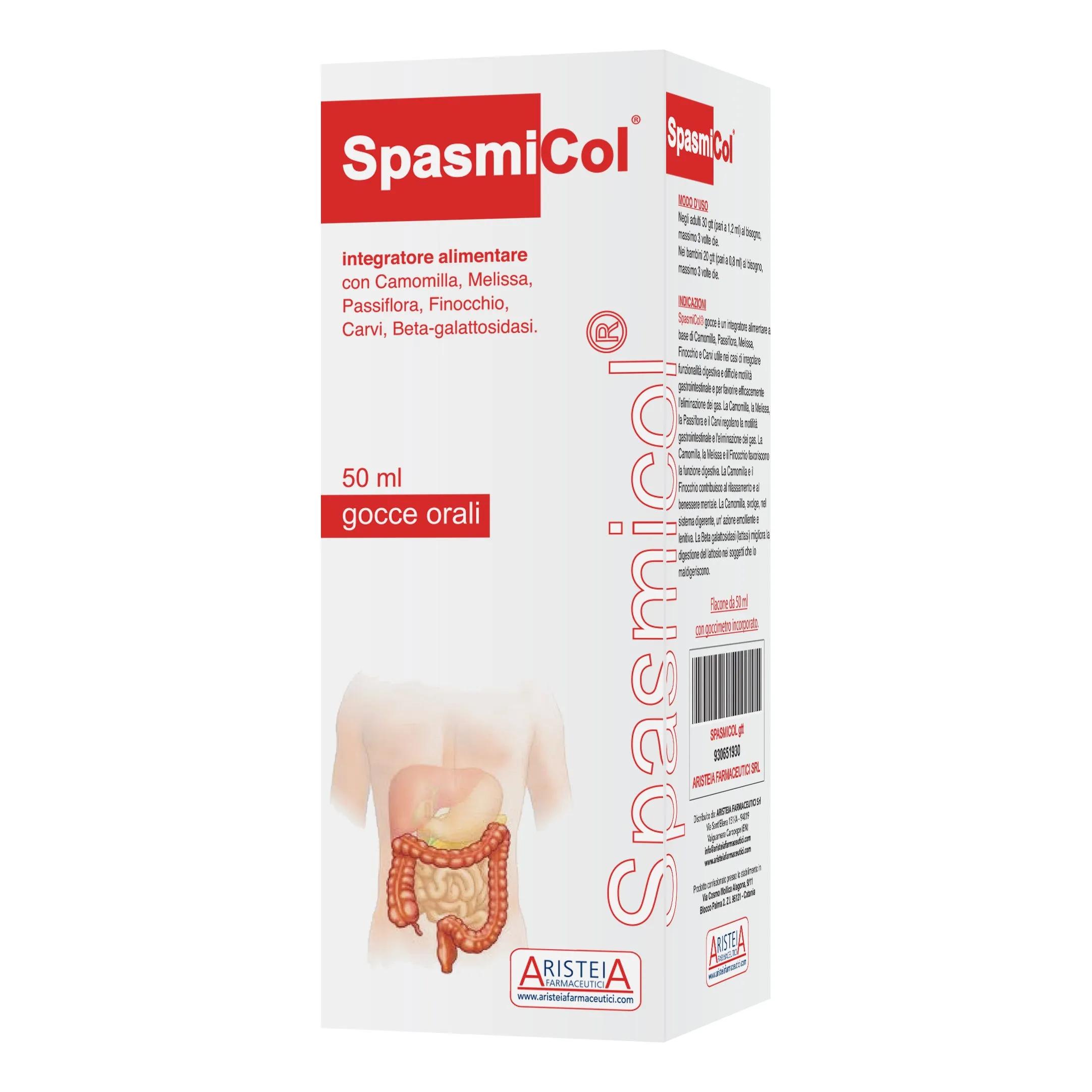 Spasmicol Integratore Gocce 50 ml