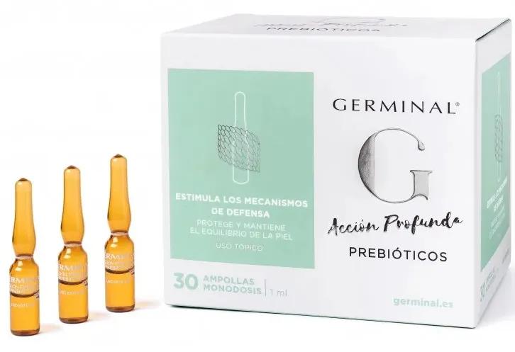 Ampoules Germinal Action Profonde Prébiotiques 30Uds