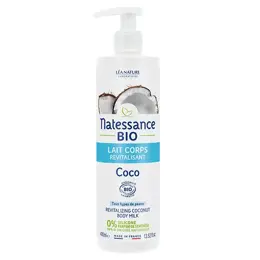 Natessance Corps Lait Revitalisant Coco Bio 400ml