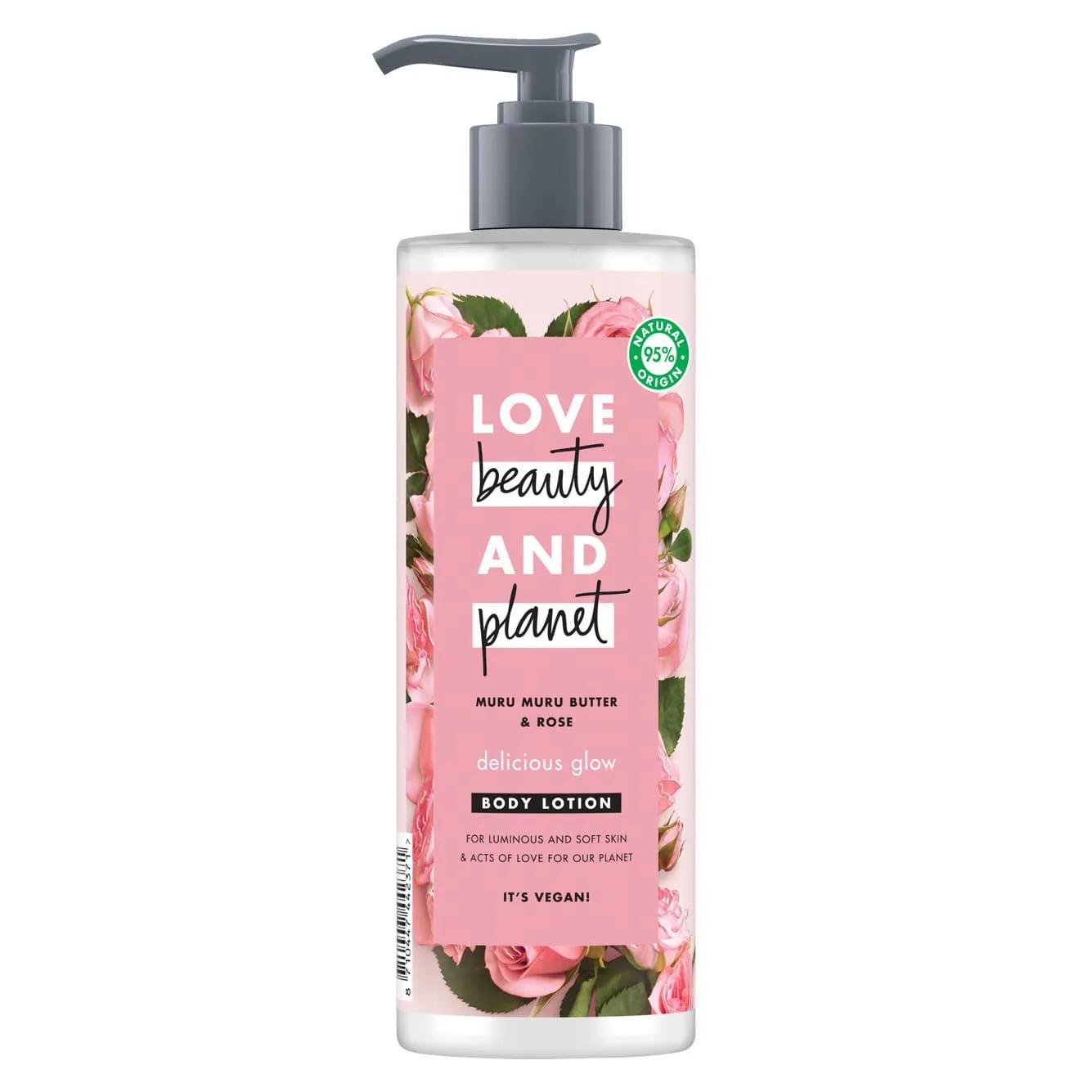 Love Beauty and Planet Burro di Murumuru e Fiore di Rosa Crema Corpo Per Pelle Secca 400 ml