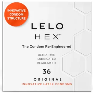 Intimina by Lelo Hex Condoms 36 Units