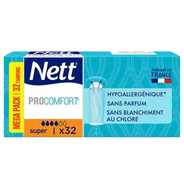 Nett Procomfort Tampons Digitaux Super 32 unités