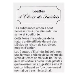 Dr Theiss Gouttes d'Elixir du Suedois 50ml