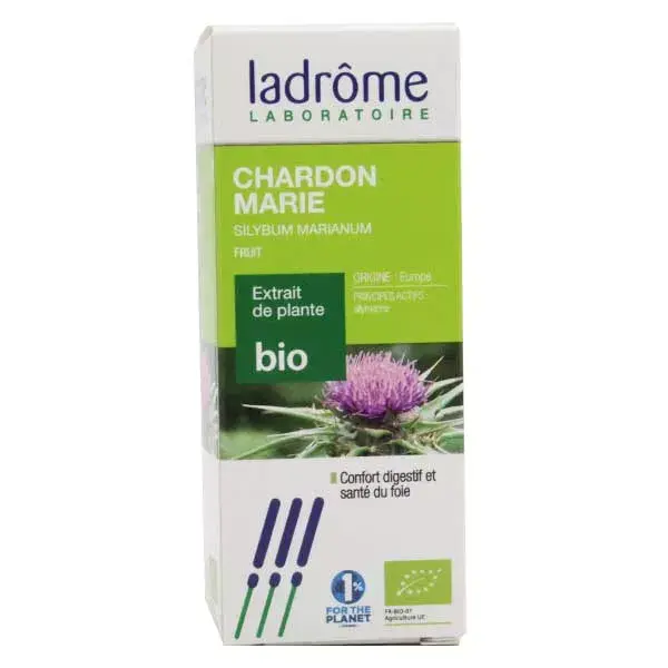 Ladrôme Extraits de Plantes Fraîches Chardon Marie Bio 50ml