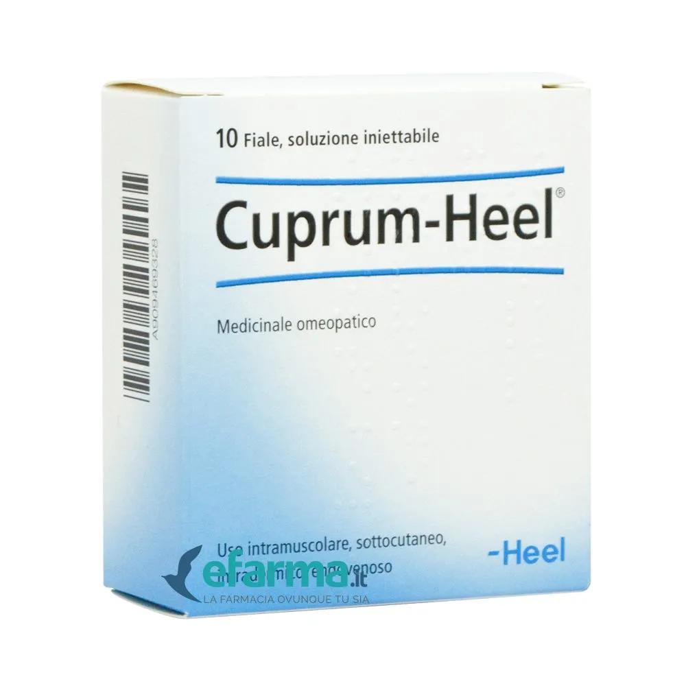 Guna-Heel Cuprum Soluzione Iniettabile Medicinale Omeopatico 10 Fiale