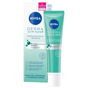 Nivea Derma Skin Clear Peeling Esfoliante Notte 40 ml